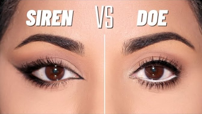 Doe eyes or siren eyes: which do you find attractive?