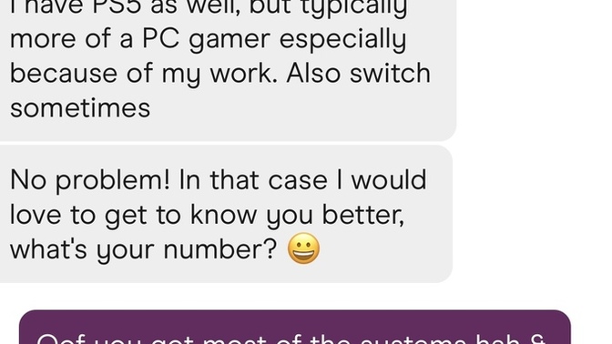 Aren’t these guys questions on dating app too deep/kind of odd as we’re now just talking?