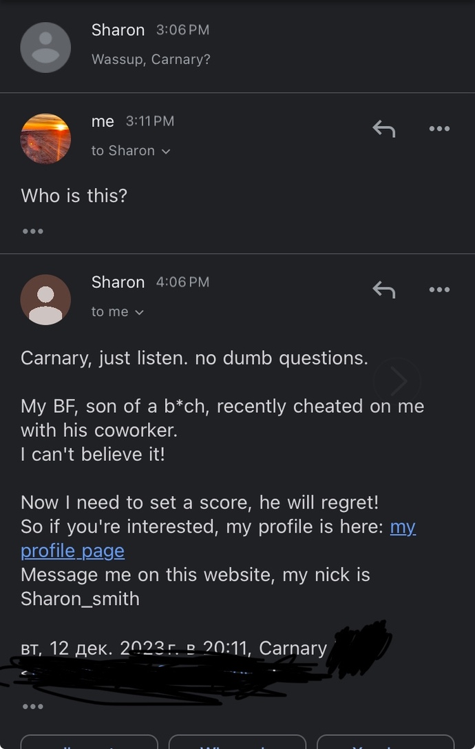 Does this sound like a scam to y’all?