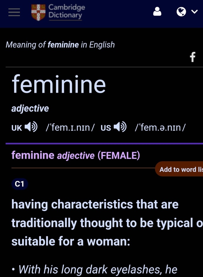 Why do these men like to say strong women aren't feminine?