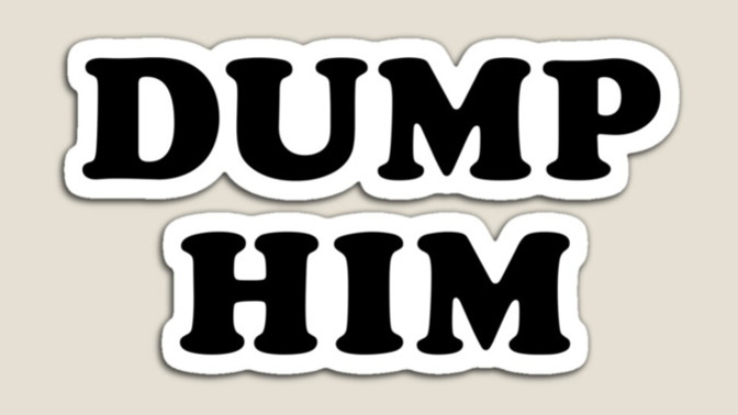 Girls, If you suddenly won 100 million dollars, would you dump him or keep him?