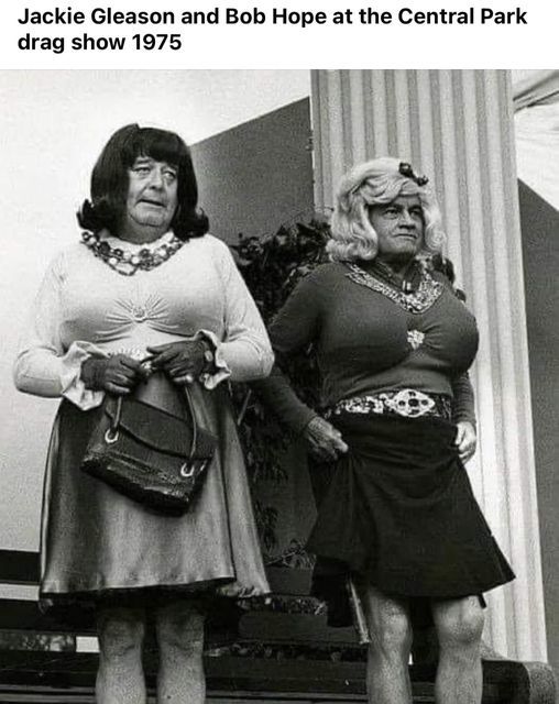 Do you think drag shows are something new?