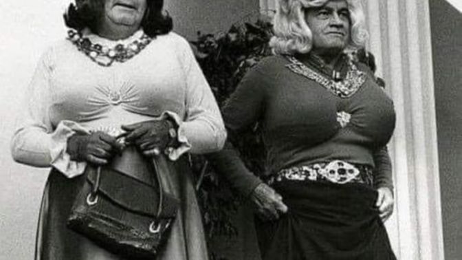 Do you think drag shows are something new?