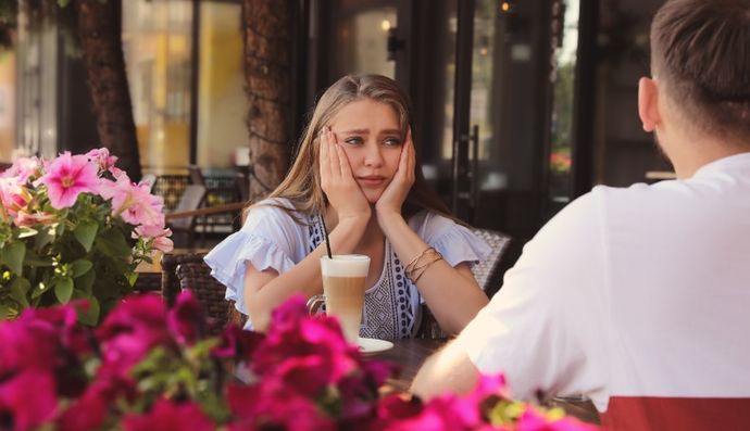 Have you ever gone on a date, and actually ditched them right before/during the date? Why did you ditch them?