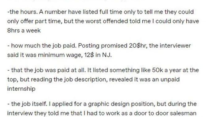 Why do people not want to work any more? Could this be the reason?
