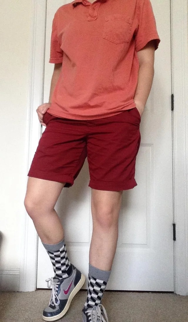 All my shorts are this length