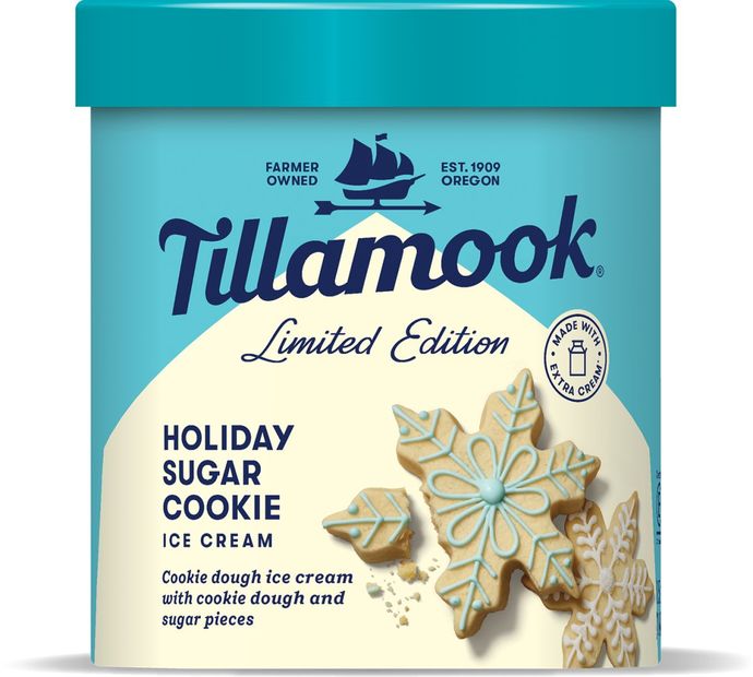 Would you eat holiday sugar cookie ice cream?
