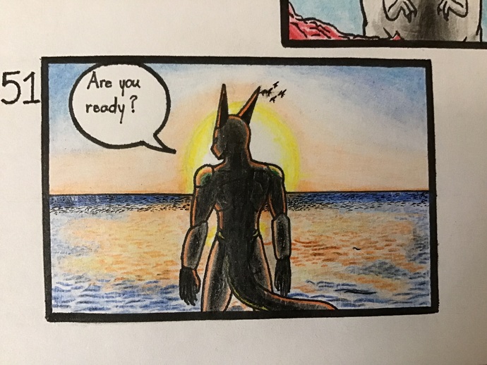 Frame from my conga (comic + manga) - Yvridio Vaseilio