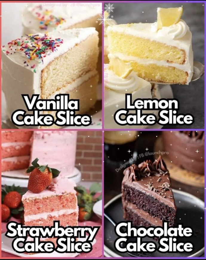 Which cake slice are you picking?