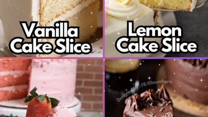 Which cake slice are you picking?