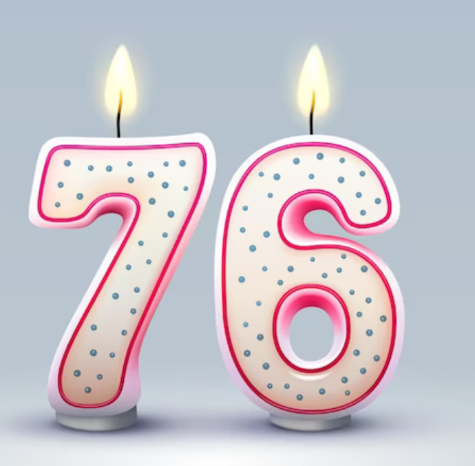 In the year 2058 I’ll be 76.