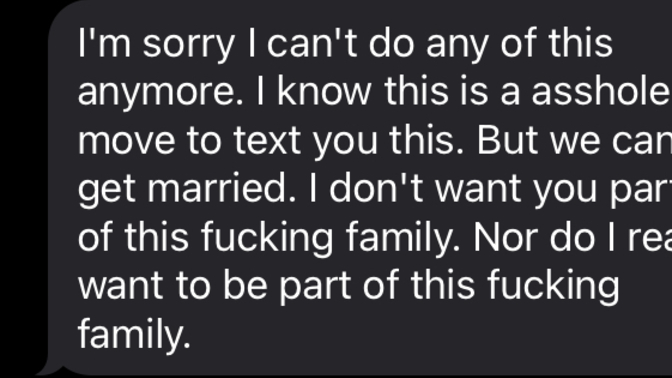 Am I single or shit should I walk away?