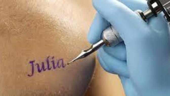 Would it be a deal breaker if you finally get intimate with your new partner for the first time and you see they have a tattoo of their ex's name?