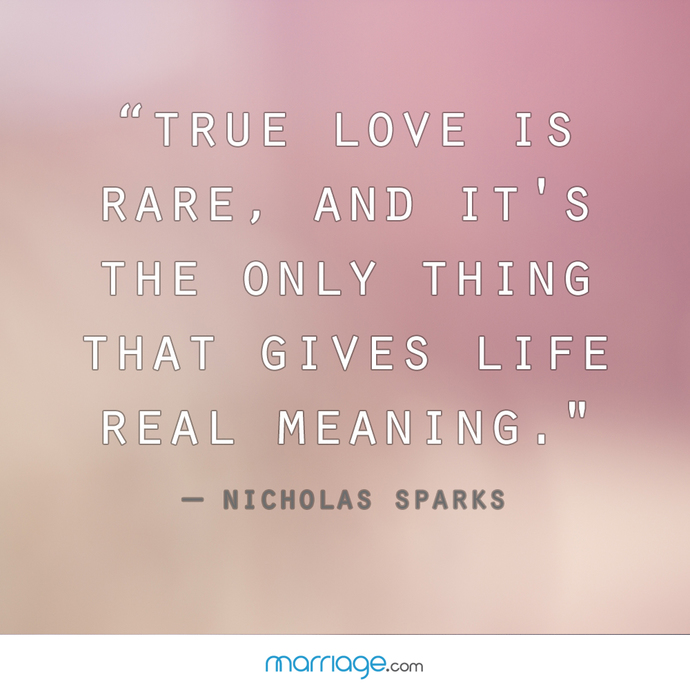 Do you think its harder to find true love these days or you think its always been that way, its just more known/recognized/advertised?