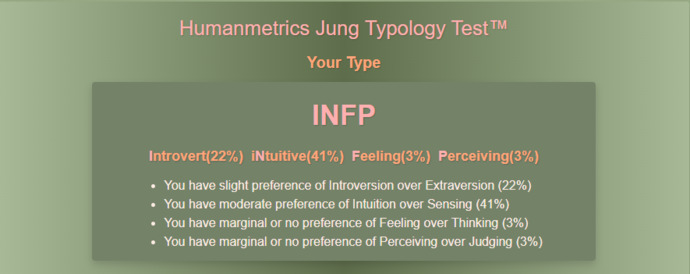 What is your MBTI personality? Do you agree with the description for it?