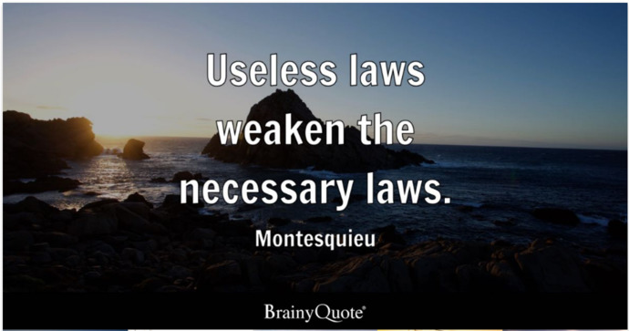 Which of these Montesquieu quotes do you like the most?