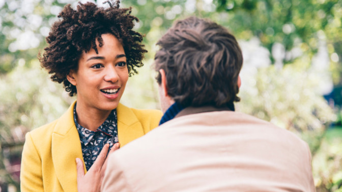 What's wrong with a married man giving a woman who's married a compliment?