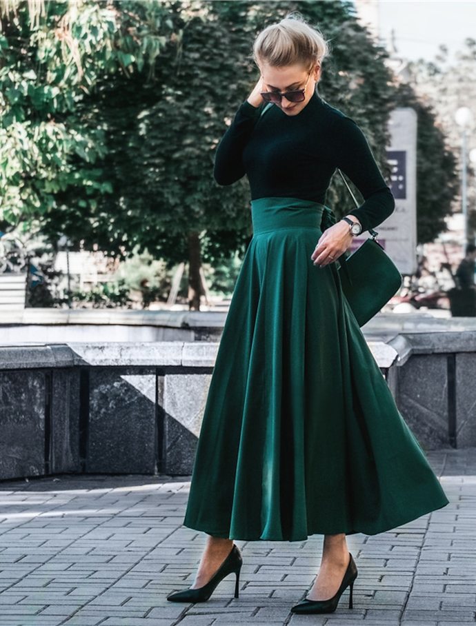 Long, green