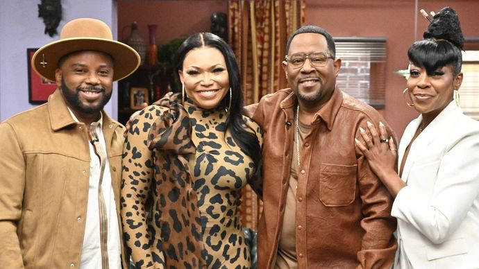 What are your thoughts on the Martin Lawrence appearance during the Martin Reunion Show?