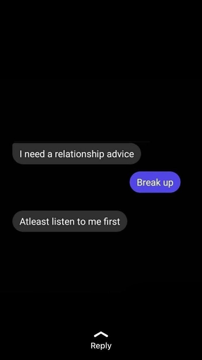 What is the best relationship advice you have received/given?