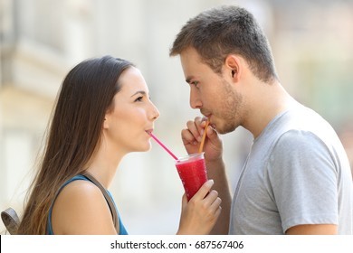It is cringe to drink from the same cup as your partner?
