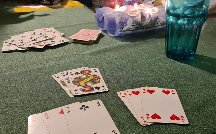 the Third Advent Rummy session :D