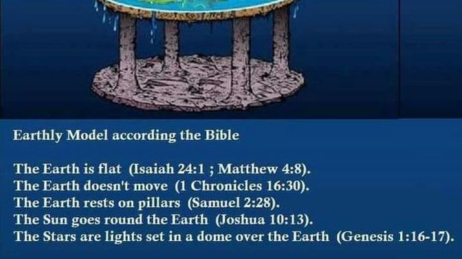 Is the world flat or round?