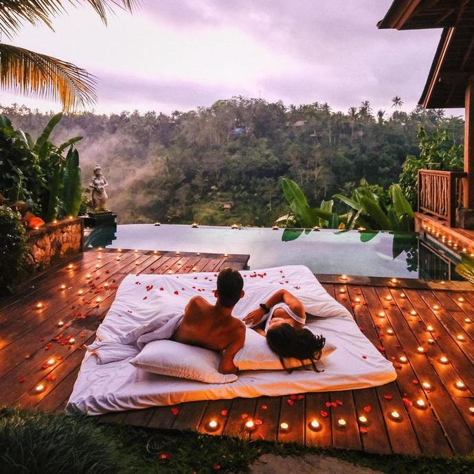 Would you be happy if your girlfriend took you to Bali for holidays?
