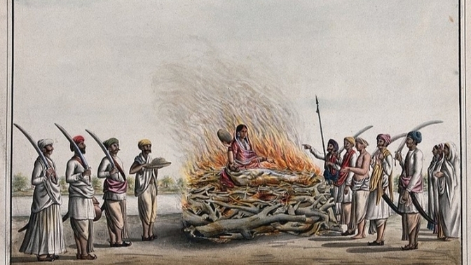 What do you think about the sati tradition in India?