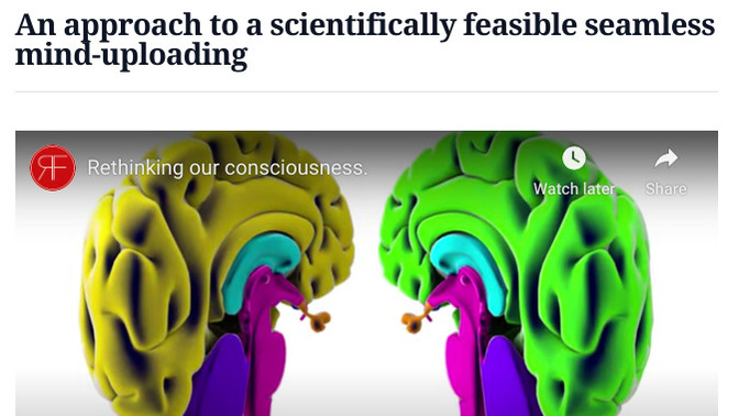 What do you think about uploading your consciousness to a machine?