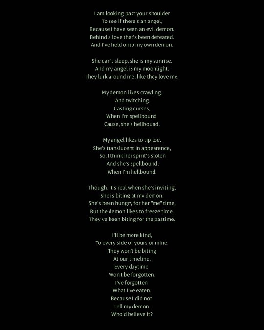 Have you ever wrote a song/poem about someone?