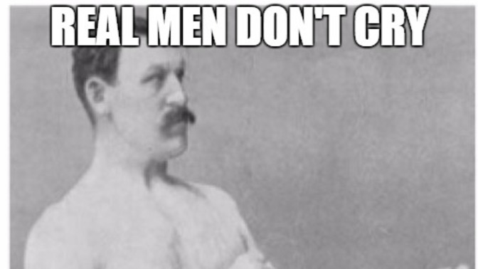 'The conception that a real man is tough and daring should be replaced by the conception that a real man is caring and compassionate.' Agree/disagree?