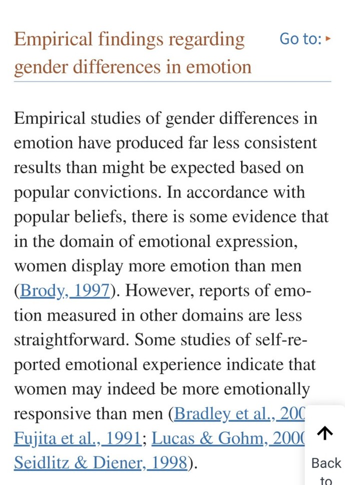 Are women really “more emotional” than men?