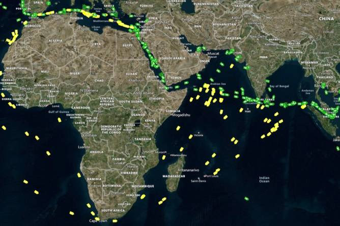 What do you think about shipping avoiding the Red Sea due to Houthi attacks?