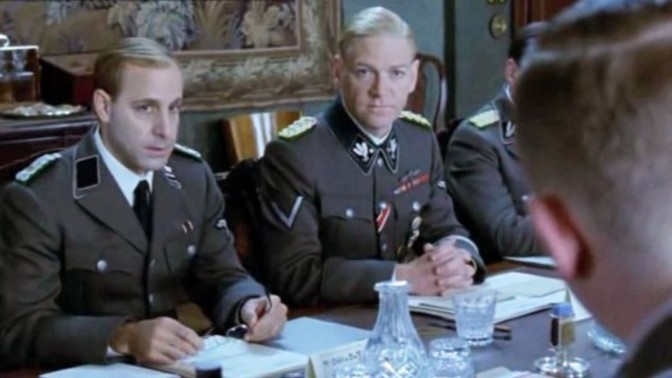 Is a theater play of the Wannsee Conference "too strong" for middle schoolers?
