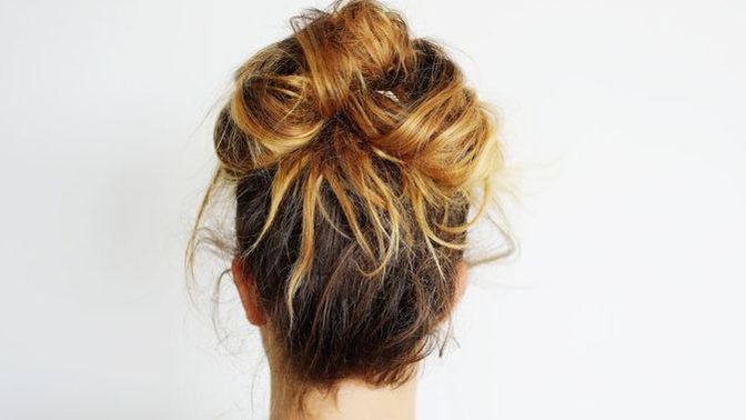 Girls, how often do you just do the messy bun look?