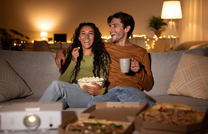 Which movies would be fun to watch with your partner on the longest night, December 21?
