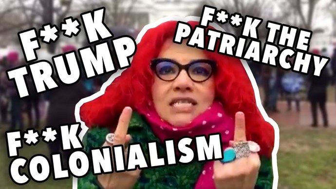 I decided to paint my hair this color for the Holidays, does it spell crazy feminist to you?