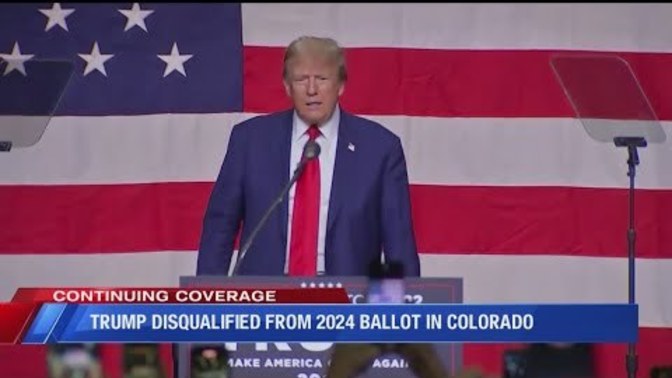 Impeachment, criminal charges, and now disqualification from the Colorado 2024 ballot; can Trump not take a hint?
