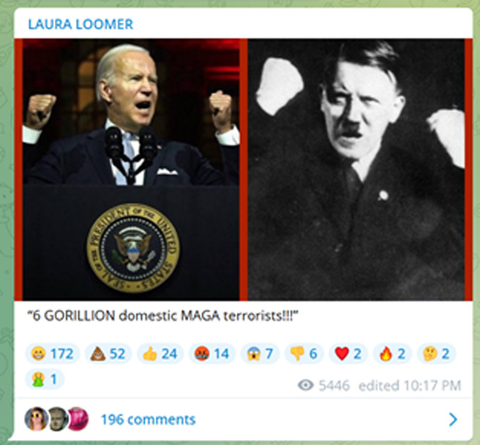 Does it bother right wingers that their presumptive candidate compares himself to Hitler?