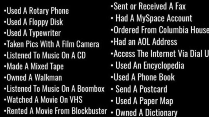 Pop Quiz: How many have you done?