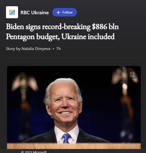 Biden Economics. Inflation to rise after election due to more money for Ukraine?