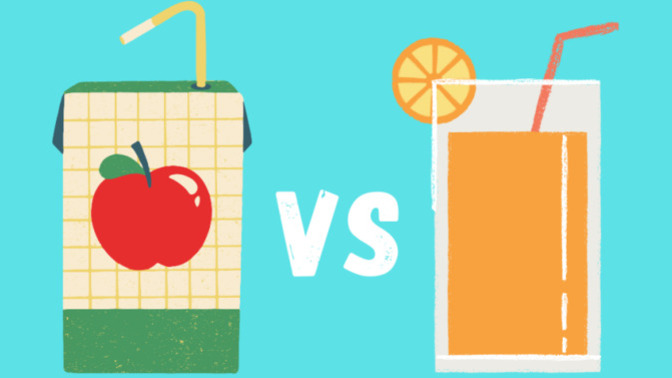 Debate of the century: Apple juice or Orange juice?