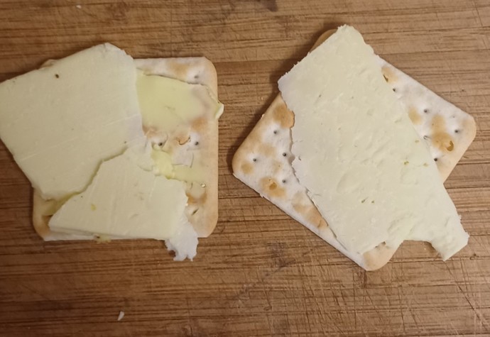 Do you butter your crackers?