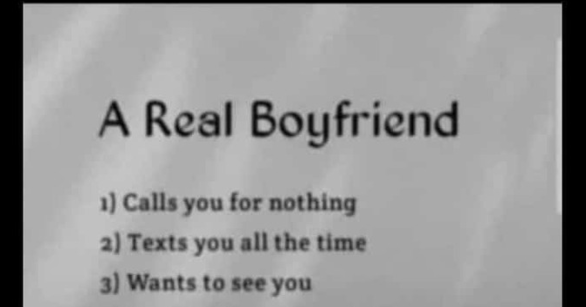 How does a real boyfriend behave? - GirlsAskGuys