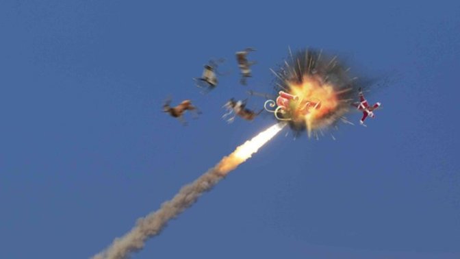 War on Christmas. Biden regime shoots down Santa's sleigh. Thoughts?