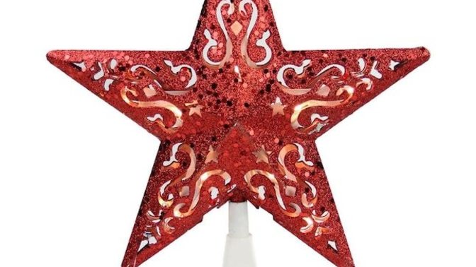 What is on the top of your Christmas Tree?