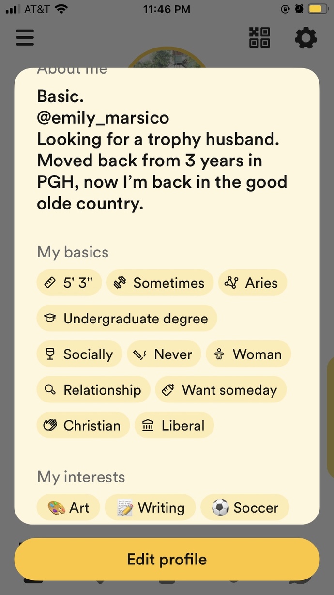 Are you popular on dating apps? what do you think of mine?