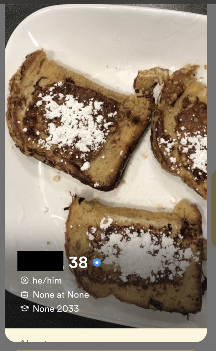It's Stuffed French Toast I made until I feel like using it again.