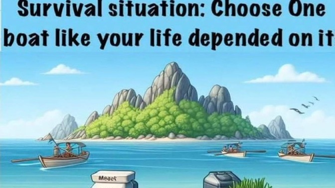 Choose one boat?